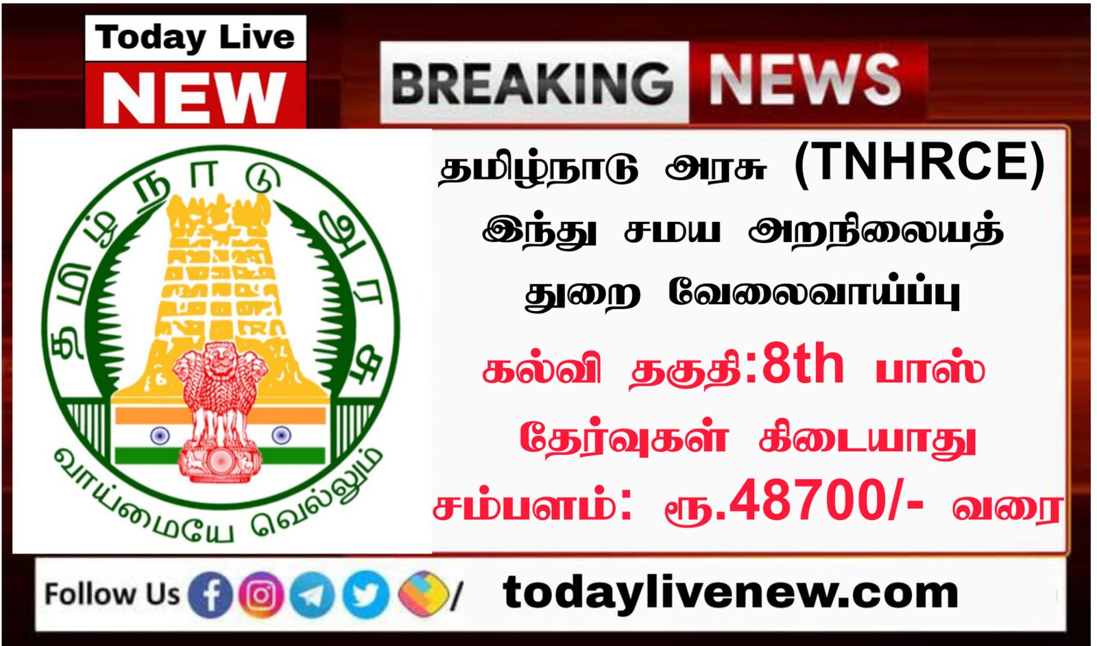 TNHRCE Recruitment 2022