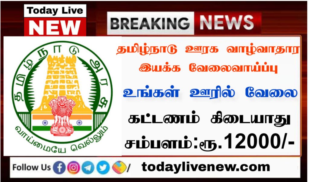 Tiruppur TNSRLM Recruitment 2022