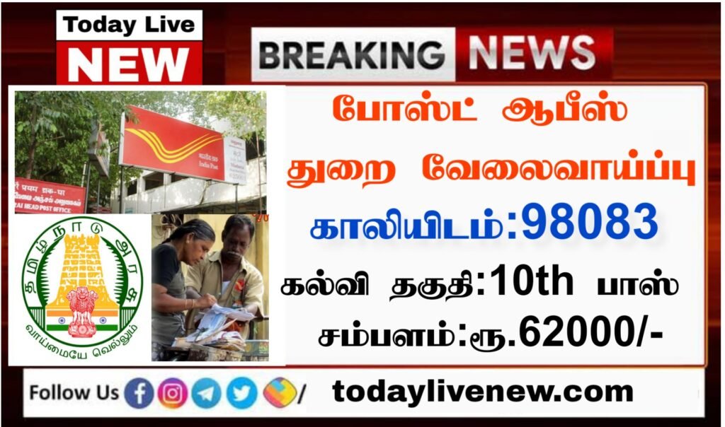 India Post Office 98083 vacancy 