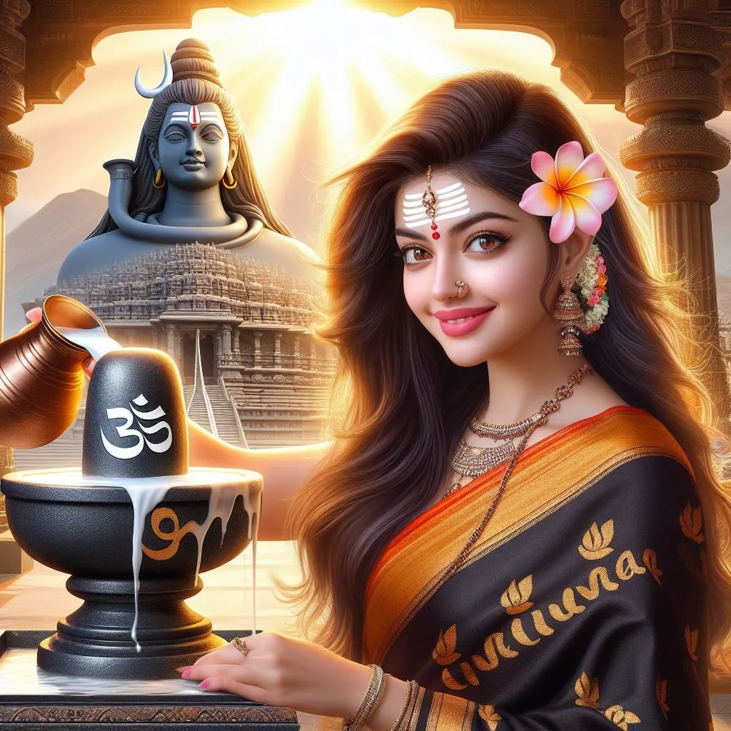 Maha Shivaratri festival wishes 2024 Girls Image